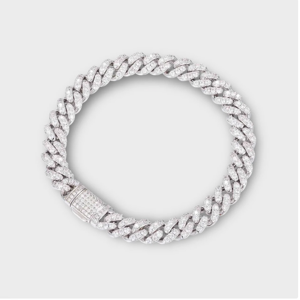 Moissanite Cuban Bracelet