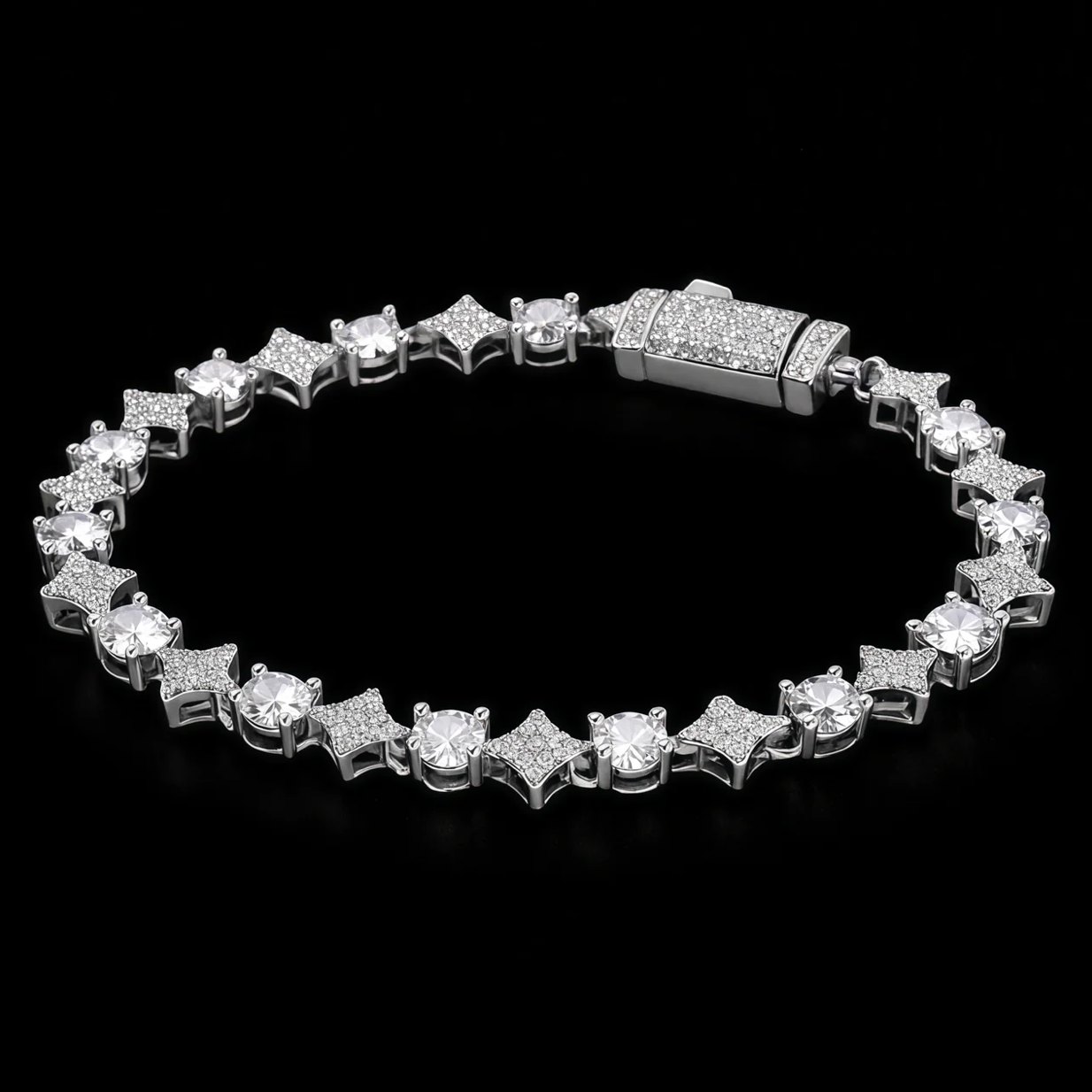Stud X Star Bracelet