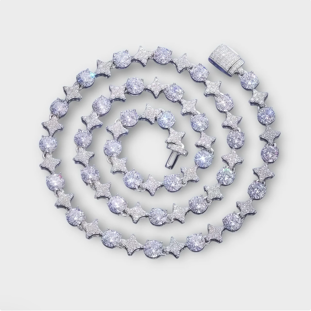 Stud X Star Chain