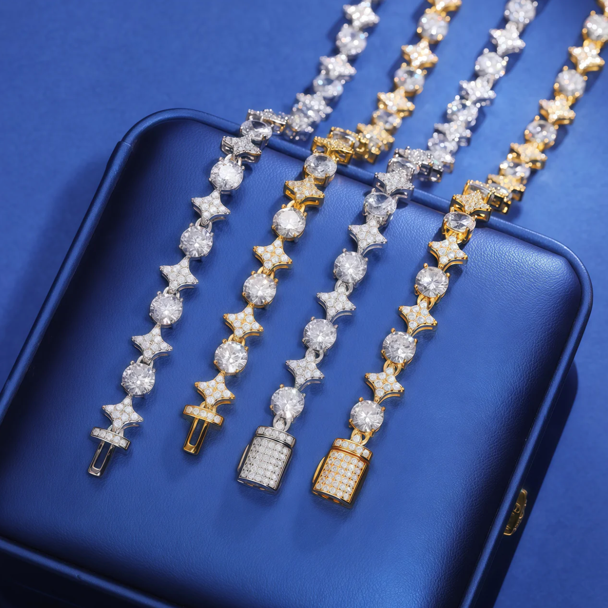 Stud X Star Chain