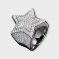 Star Moissanite Ring
