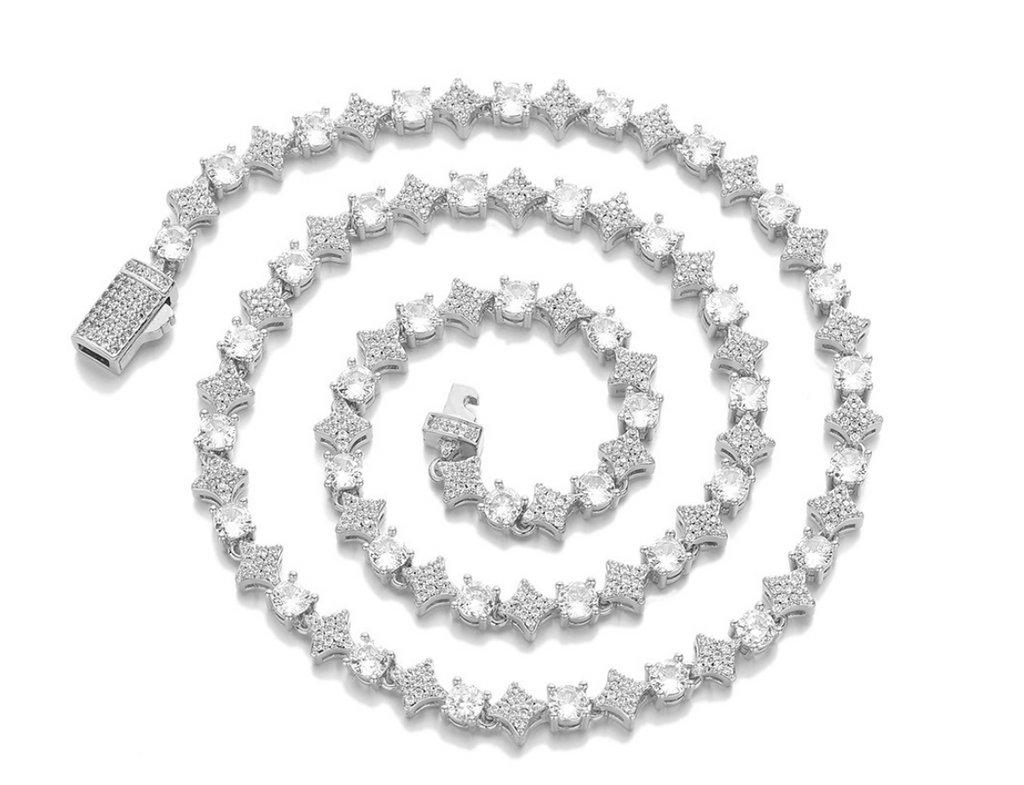 CZ Starstud Necklace